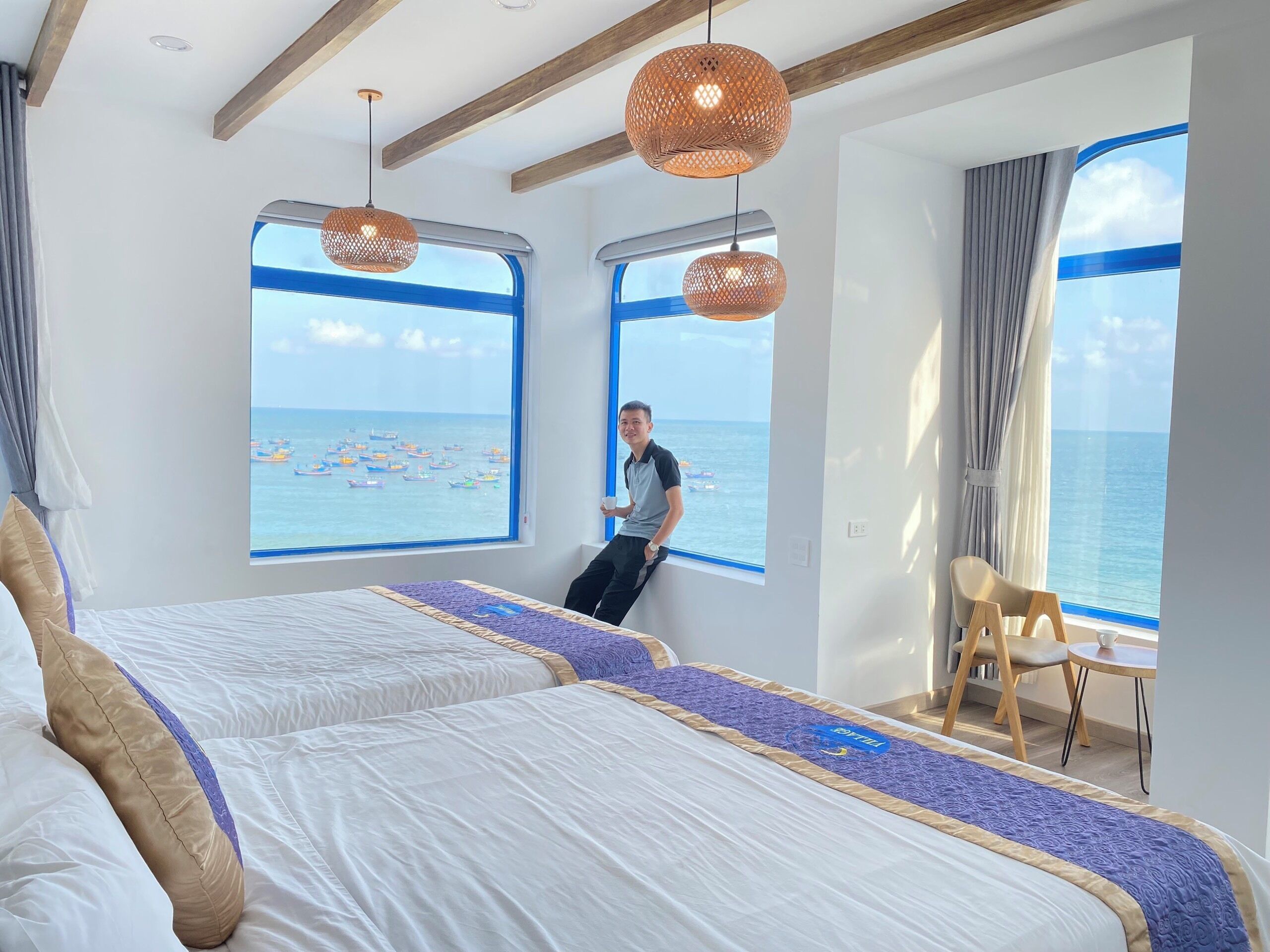 Habitación familiar, vistas al mar | Vistas al mar