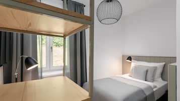 Habitación individual | Ropa de cama de alta calidad, camas Select Comfort y minibar