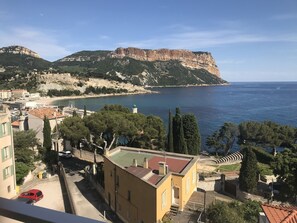 Blick von der Unterkunft