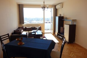 Televisión y reproductor de DVD 