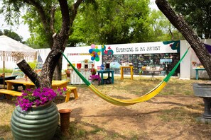 Udendørs spisemuligheder