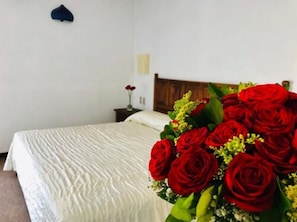 Down duvets, individually furnished, desk, blackout curtains - Hotel La Mansión (San José Iturbide)