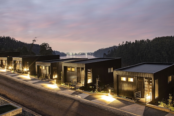 Front of property – evening/night