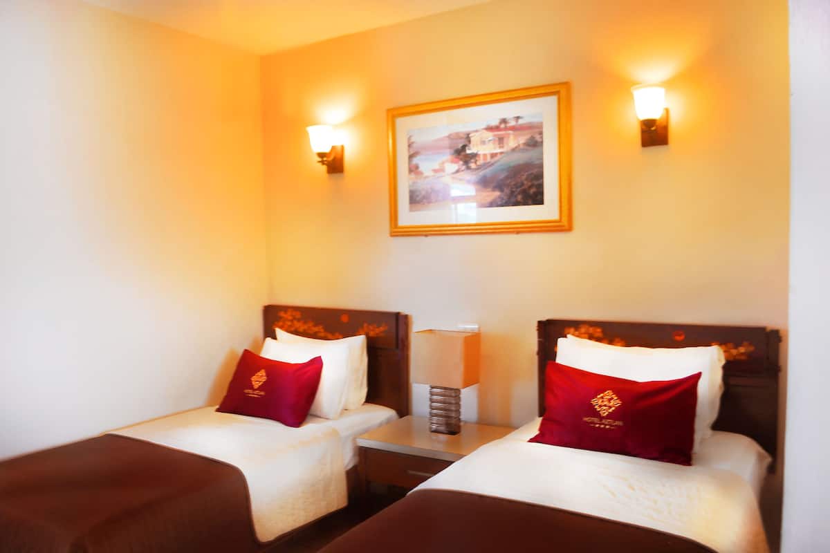 Twin Room, 2 Twin Beds | Down comforters, laptop workspace, iron/ironing board, WiFi (free)