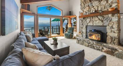 Beachfront Retreat | Sweeping Lake Views | Sleeps 10