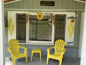 Exterior detail - Sunshine Shack at Clearwater Lake (sleeps 6) (Piedmont)