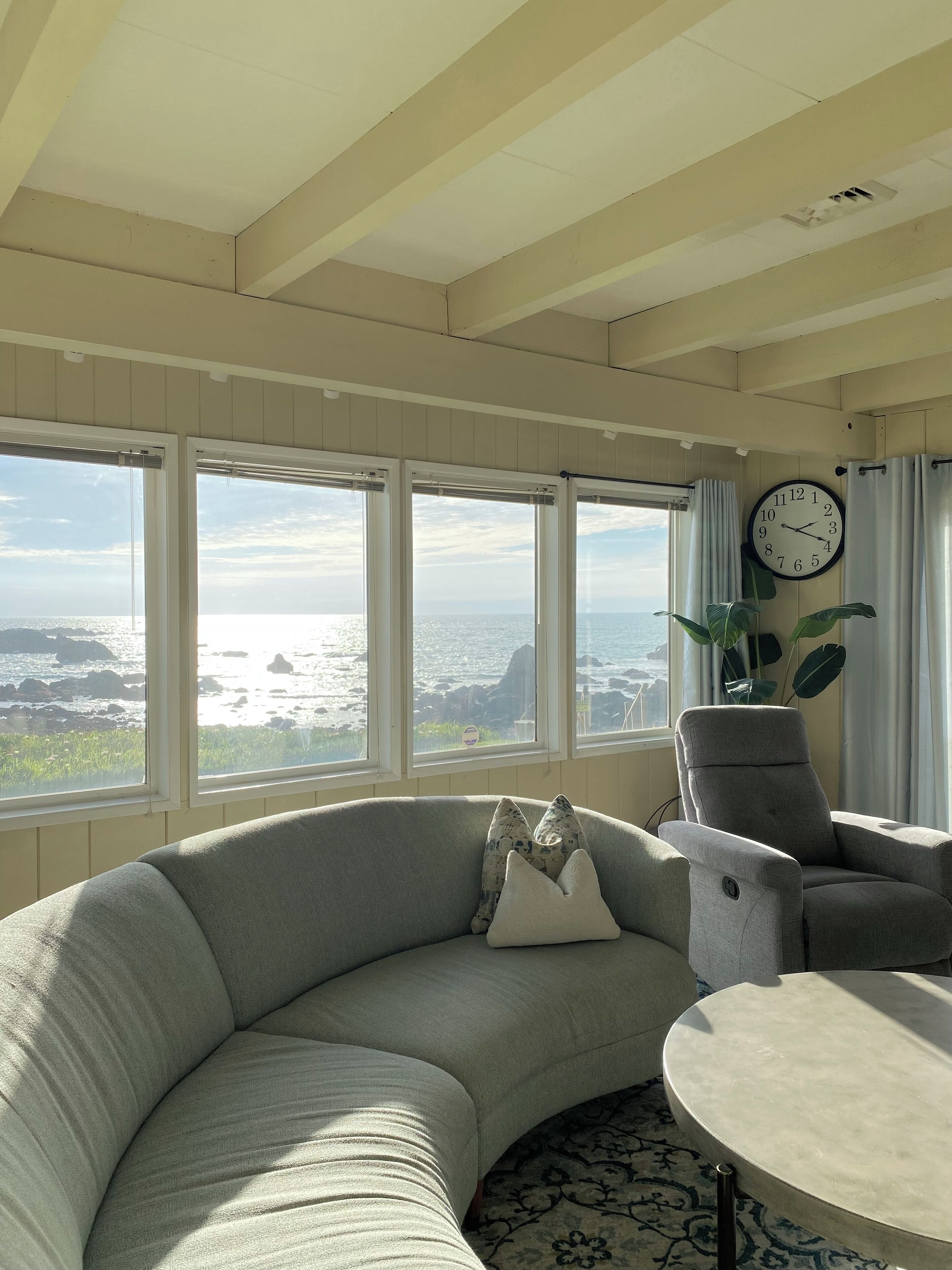 Smart TV, fireplace, DVD player, video library