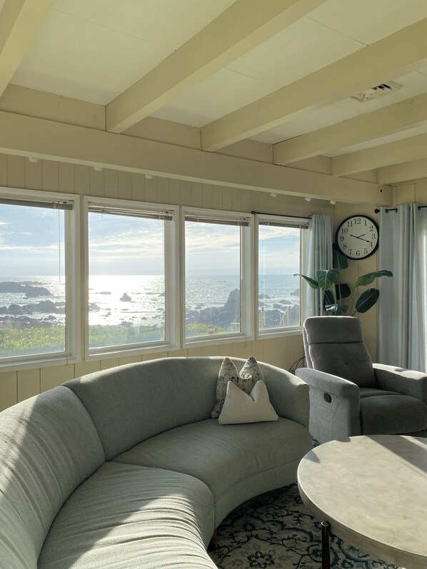 Smart TV, fireplace, DVD player, video library