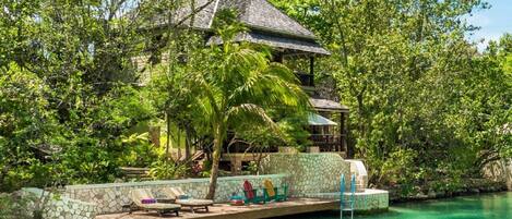 Huvila, useita sänkyjä (Lagoon) | Minibaari, yksilöllisesti sisustettu, yksilöllisesti kalustettu