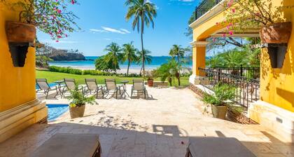 Spectacular Mediterranean-Style Mansion with Beachfront Views in Playa Flamingo