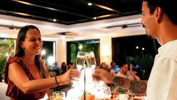Couples dining
