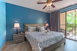 1 bedroom, iron/ironing board, bed sheets - Nicely decorated ground-floor unit in front of pool at Pacifico in Coco (Sardinal)