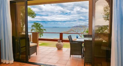 Elegant 3BR Beachfront Condo with Spacious Interior, Ocean-View Terrace & Direct Access to Playa Flamingo