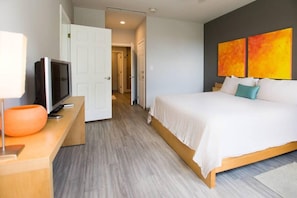 Condo, 2 Bedrooms, Mountain View | 2 bedrooms, iron/ironing board, internet, bed sheets - Chic Minimalist Condo with Swimming Pool, Hot Tub, and Beach Club Access (Sardinal)