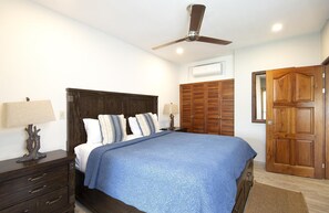 Condo, 2 Bedrooms, Accessible, Ocean View | 2 bedrooms, desk, iron/ironing board, bed sheets - Newly Remodeled Beachfront Condo, Ground-Floor Terrace & Direct Access to Playa Flamingo (Cabo Velas)