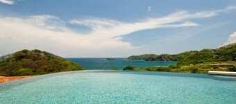 Big Hillside Villa in Potrero With Pool and Panoramic Ocean Views