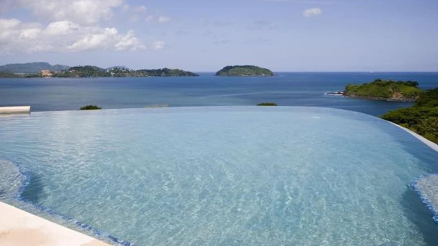 Big Hillside Villa in Potrero With Pool and Panoramic Ocean Views