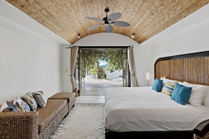 Hus - 4 sovrum - tillgänglighetsanpassat - utsikt mot stranden | 4 sovrum, strykjärn/strykbräda och sängkläder