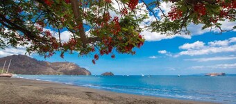 Tropical Condo with Spectacular Ocean Views, Panoramic Dining Terrace & Quick Walk to Beach