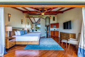 Condo, 2 Bedrooms | 2 bedrooms, iron/ironing board, bed sheets - Stylish Split-Level Condo with a Shaded Terrace, Direct Beach Access, and Resort-Style Community Amenities (Cabo Velas)