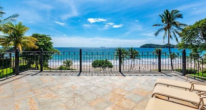 Stunning Luxury Mansion in Playa Flamingo with Six Bedrooms and Beachfront Access