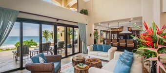 Stunning Luxury Mansion in Playa Flamingo with Six Bedrooms and Beachfront Access