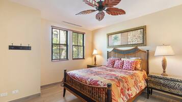 3 bedrooms, iron/ironing board, bed sheets
