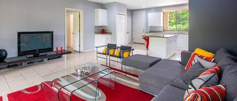Apartment, 1 Schlafzimmer | Wohnzimmer