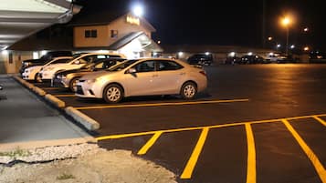 Front of property - evening/night