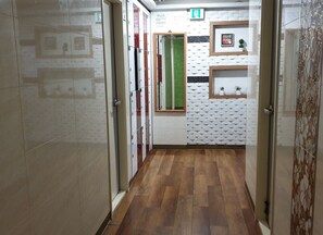 Interior entrance