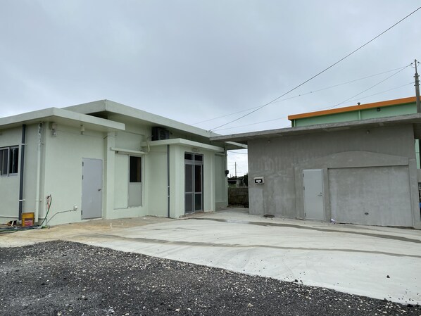 Fassade der Unterkunft