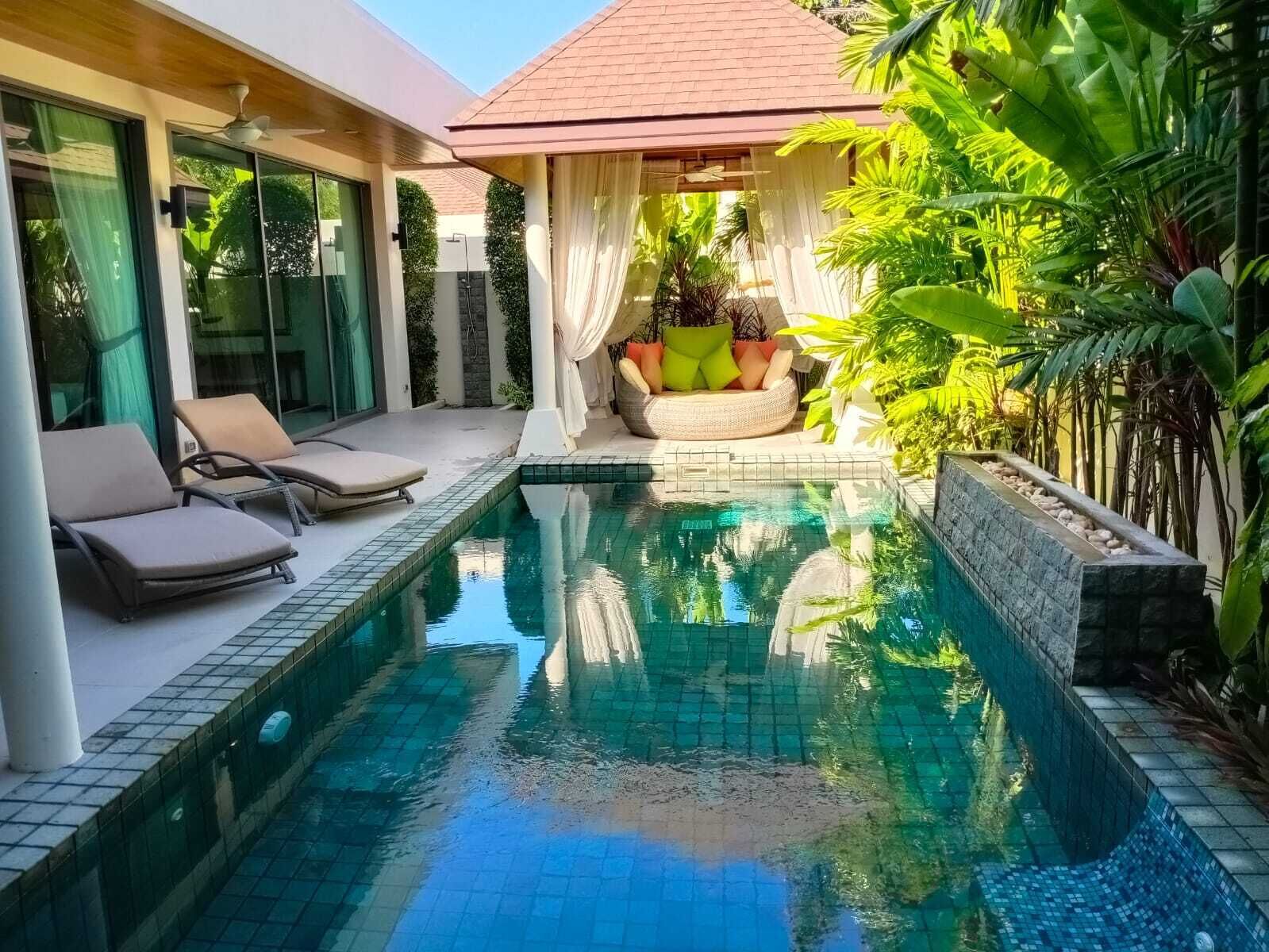 Alberca al aire libre 