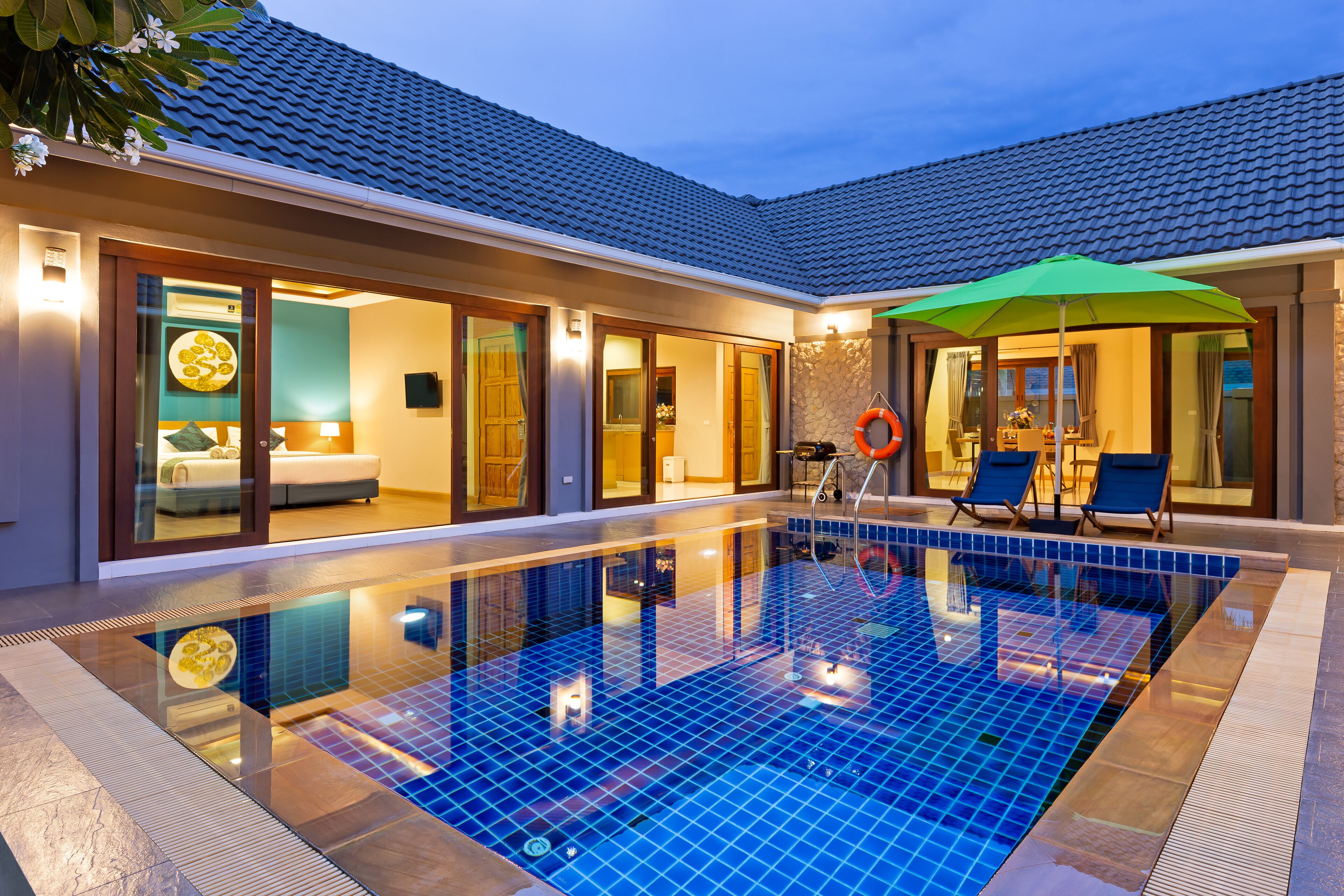 3 Bedrooms Pool Villa | Private pool