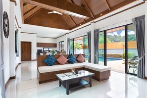Living room - Lady Naya Villas (Rawai)