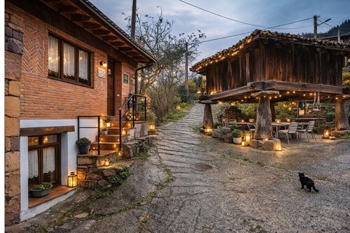 Eclipse 2026 Asturias - Jacuzzi, fireplace and views