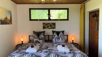 1 Schlafzimmer, Zimmersafe, Bettwäsche