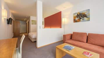 Suite Junior | Area keluarga | TV layar datar dan lantai berpemanas