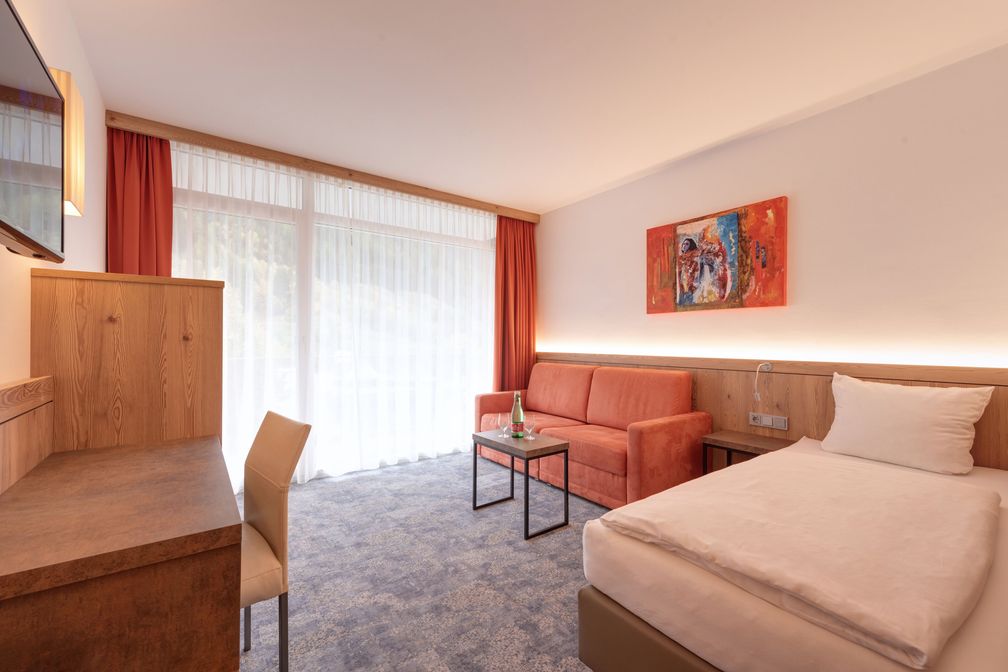 ファミリー スイート | 高級寝具、ミニバー、セーフティボックス (室内)、デスク