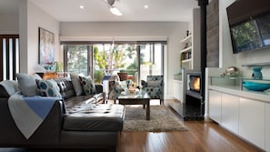 TV, fireplace, Netflix, DVD player