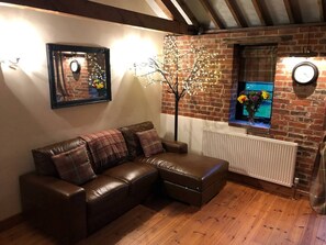 TV, fireplace, DVD player