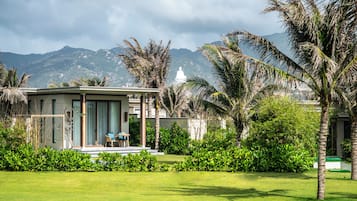 Façade de l’hébergement