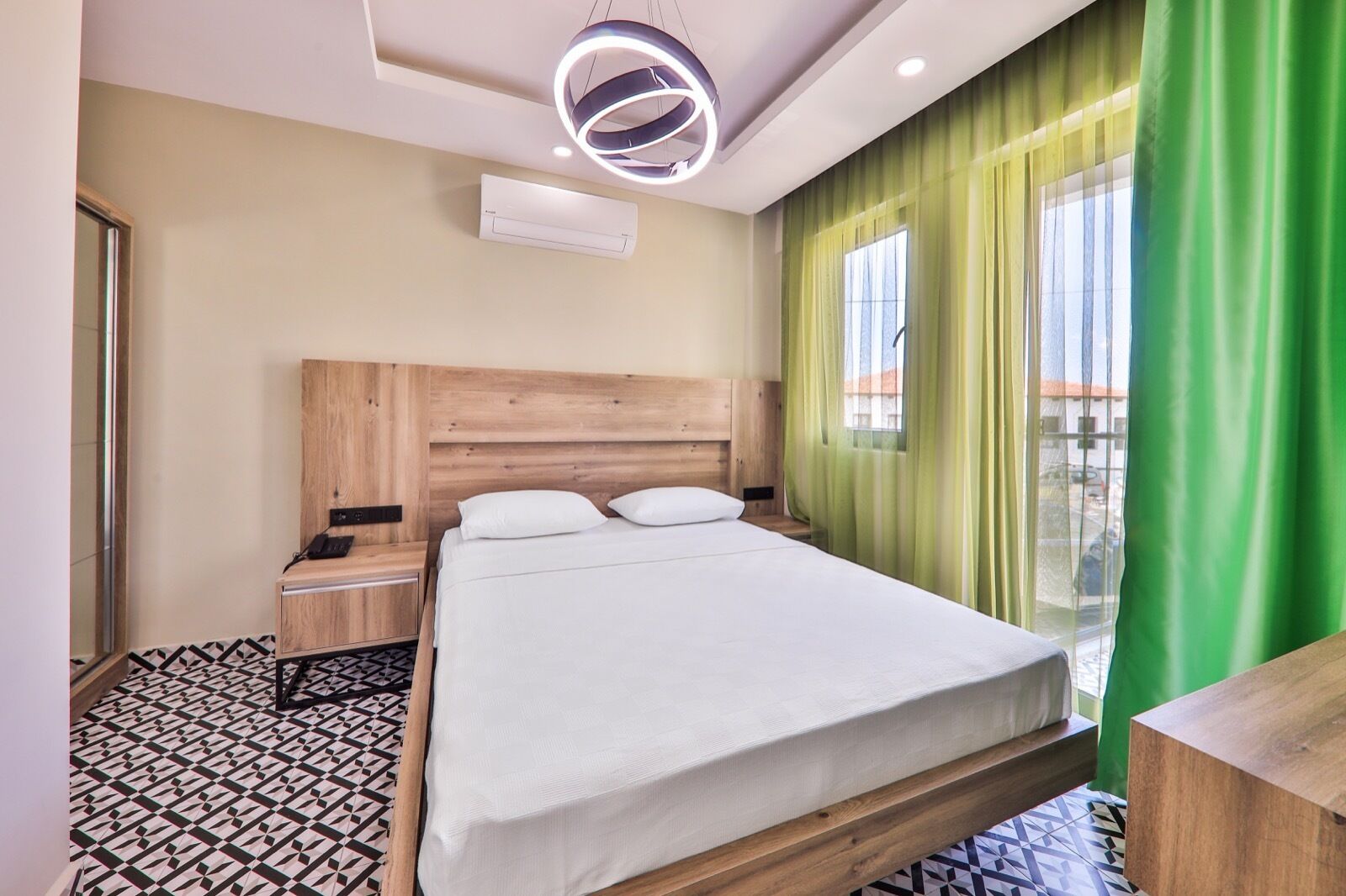 panoramic double room | 1 bedroom, memory-foam beds, minibar, in-room safe