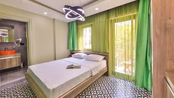 Memory foam beds, minibar, in-room safe, iron/ironing board