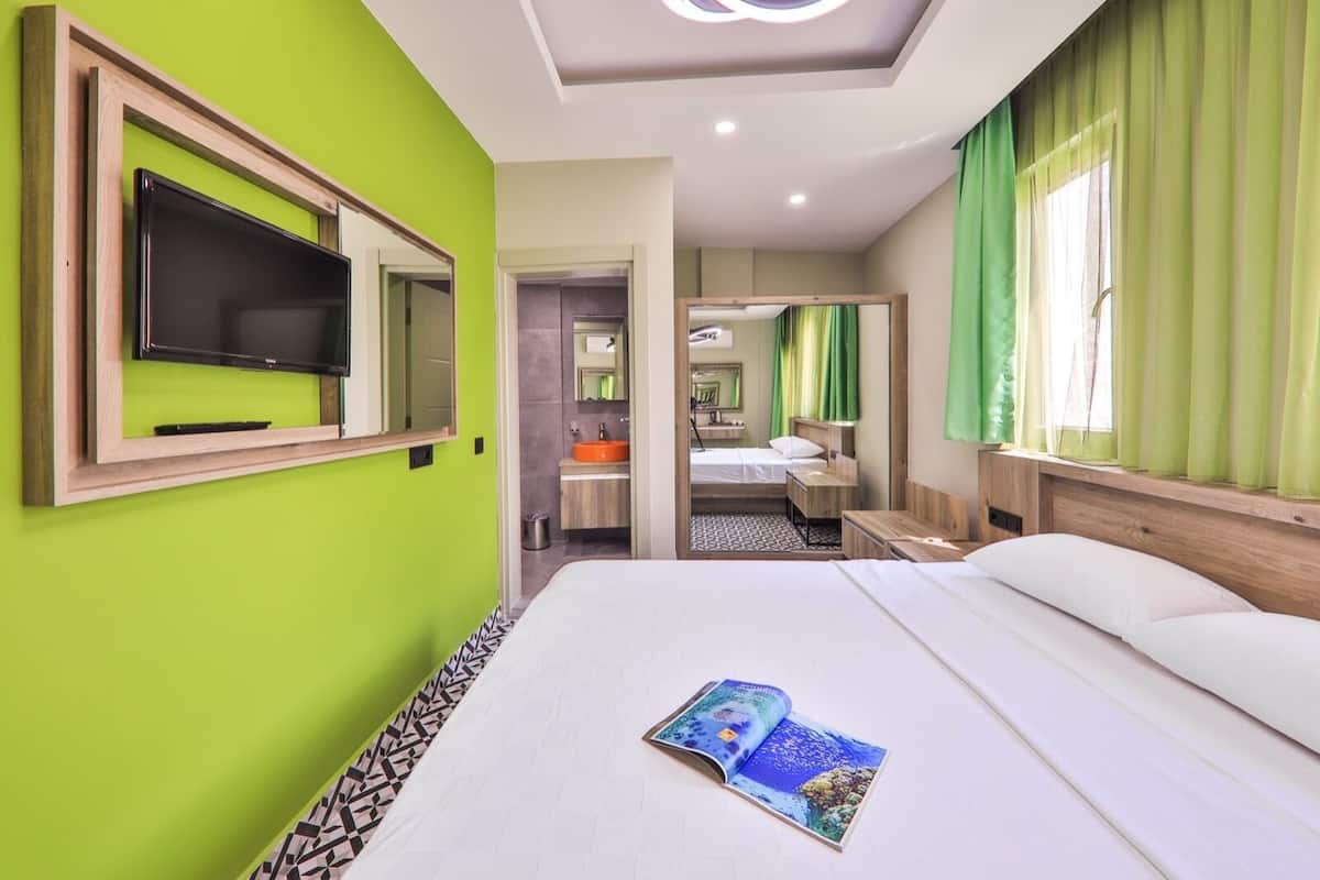 Memory-foam beds, minibar, in-room safe, iron/ironing board