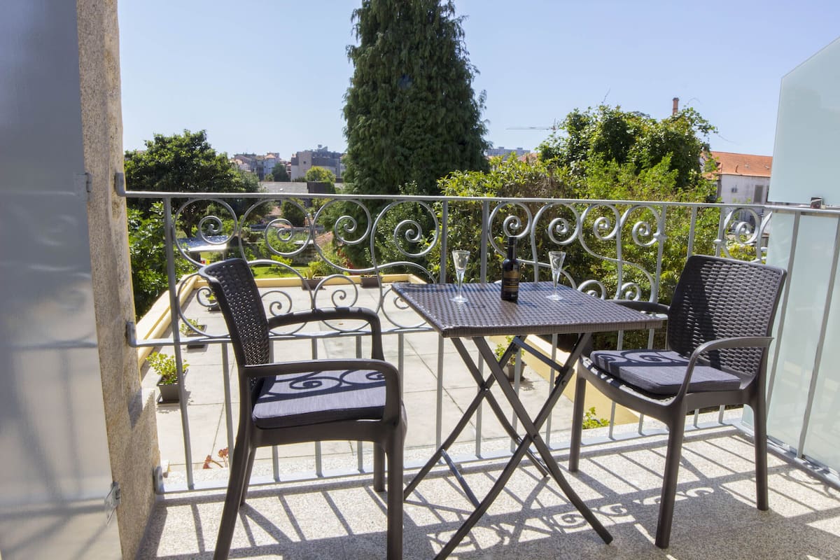 Deluxe studio, 1 tweepersoonsbed, balkon (1T) | Balkon