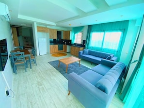 Superior-Apartment | Wohnbereich