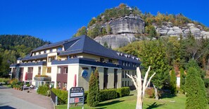 Fassade der Unterkunft