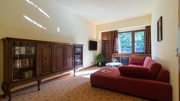 En 80-centimeters Flatskjerm-TV med Parabol-TV samt TV