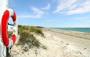 Tæt på stranden