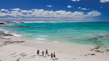 Beach nearby, white sand